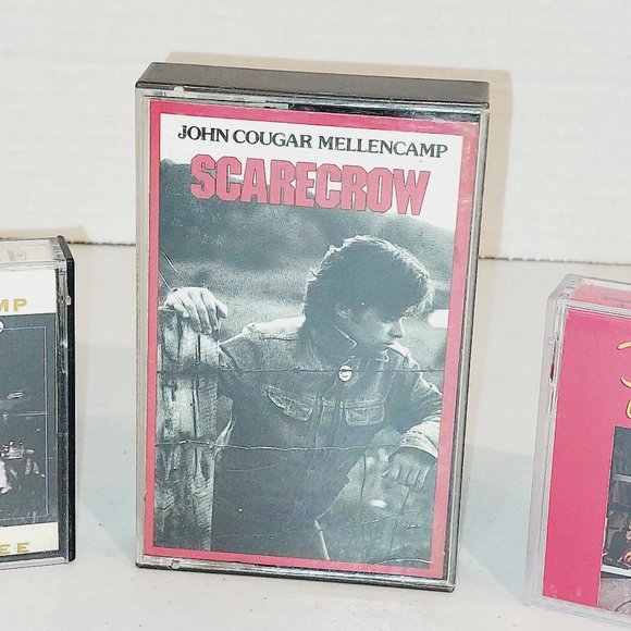 John Cougar Mellencamp lot of 3 Cassette Tapes- tested and works 1980's - Picture 3 of 10